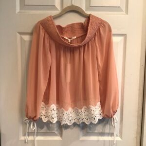 After Market size L off the shoulder top- NWT